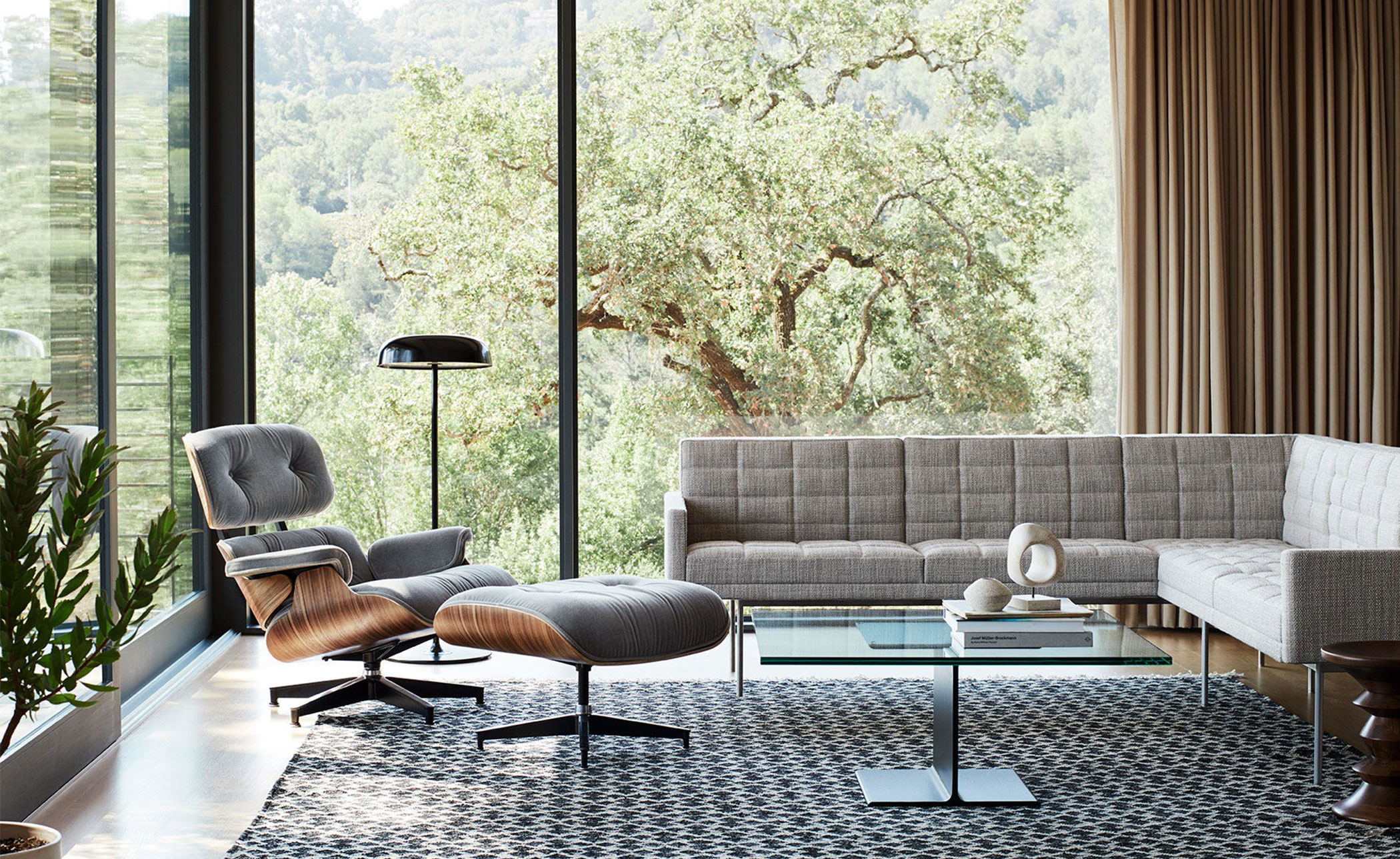 Herman Miller Eames Lounge Chair & Ottoman