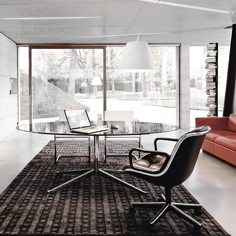 Knoll Pollock Executive Armless Chair