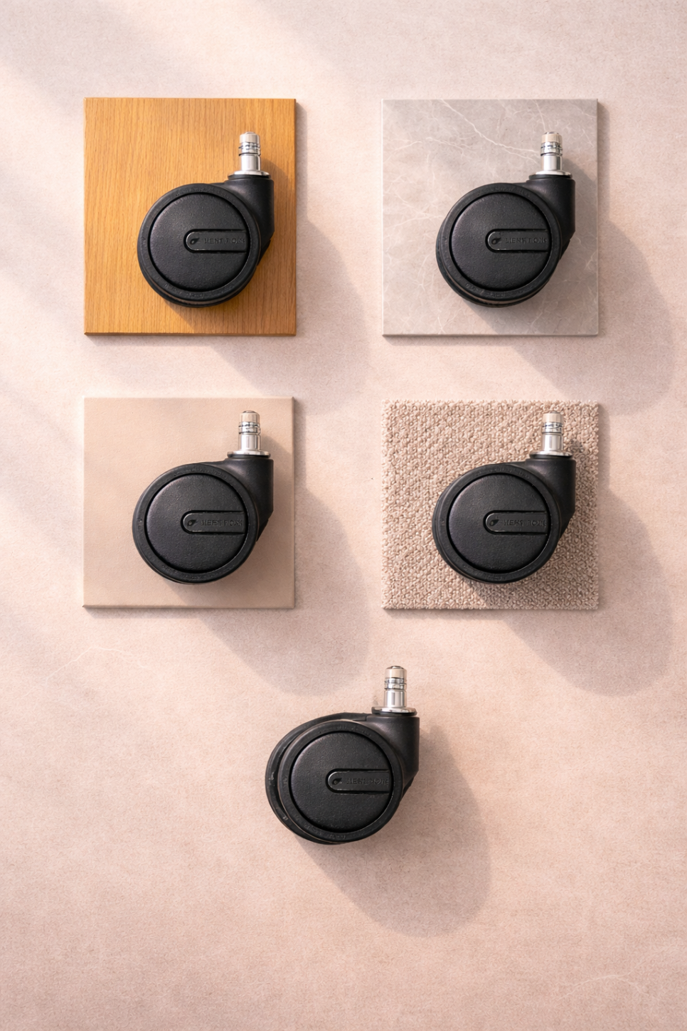 Are Chair Casters Damaging Your Floor? How to Choose the Right Casters by Floor Type