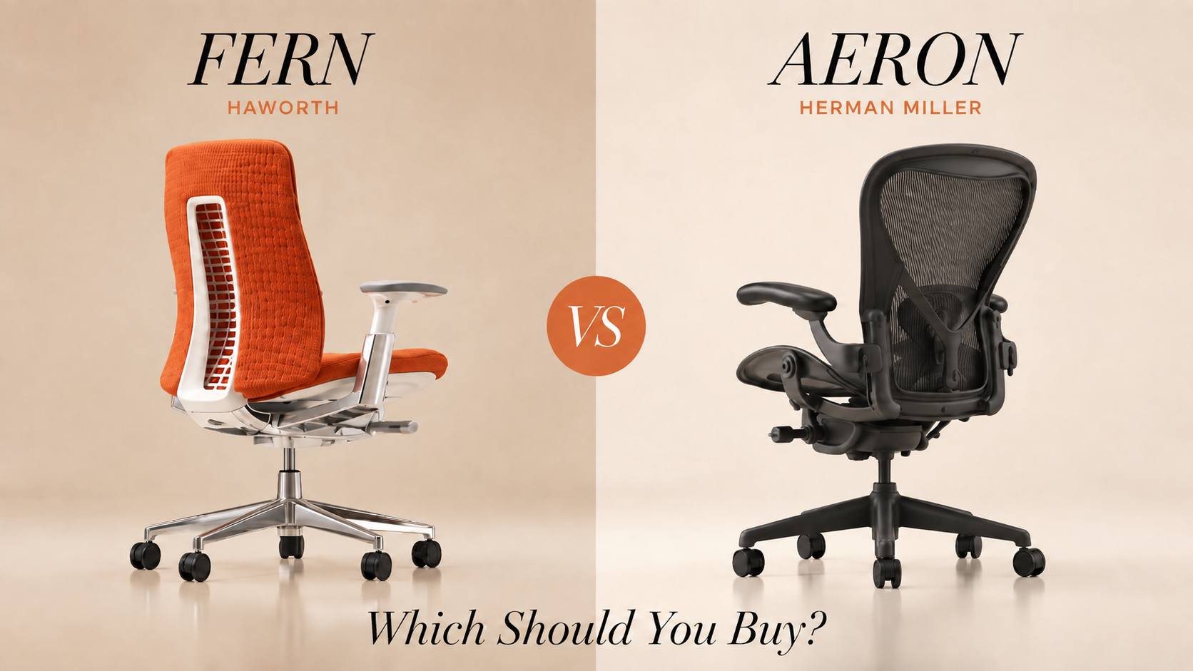 Haworth Fern vs Herman Miller Aeron: Which Should You Buy?