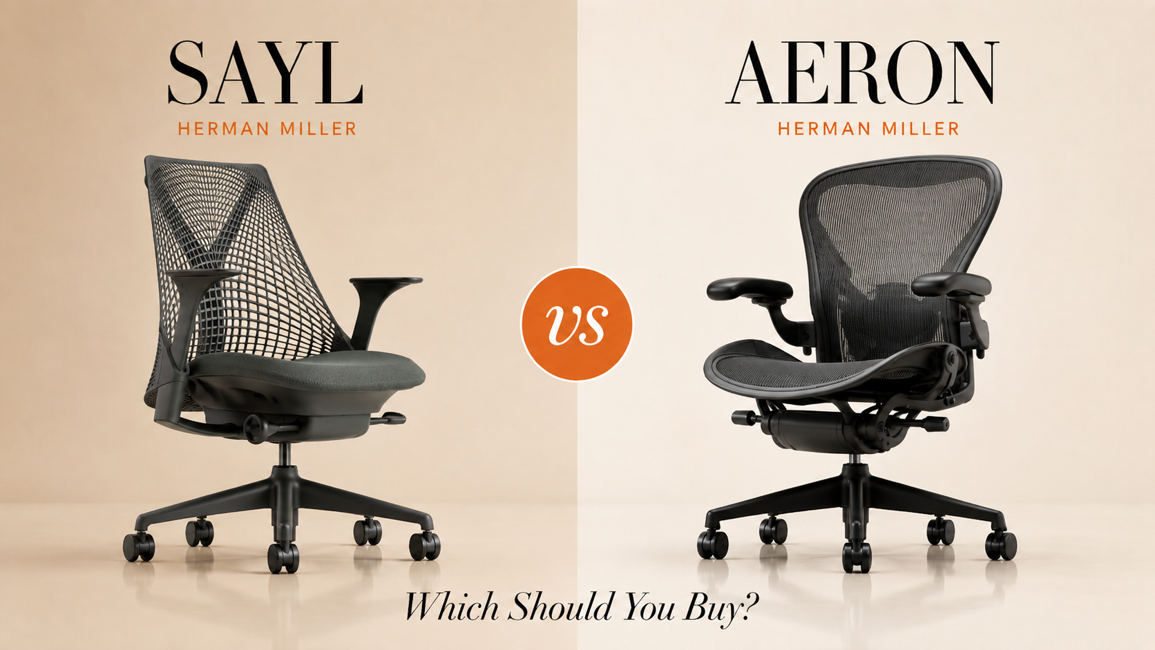 Herman Miller Sayl vs Herman Miller Aeron: Which Should You Buy?