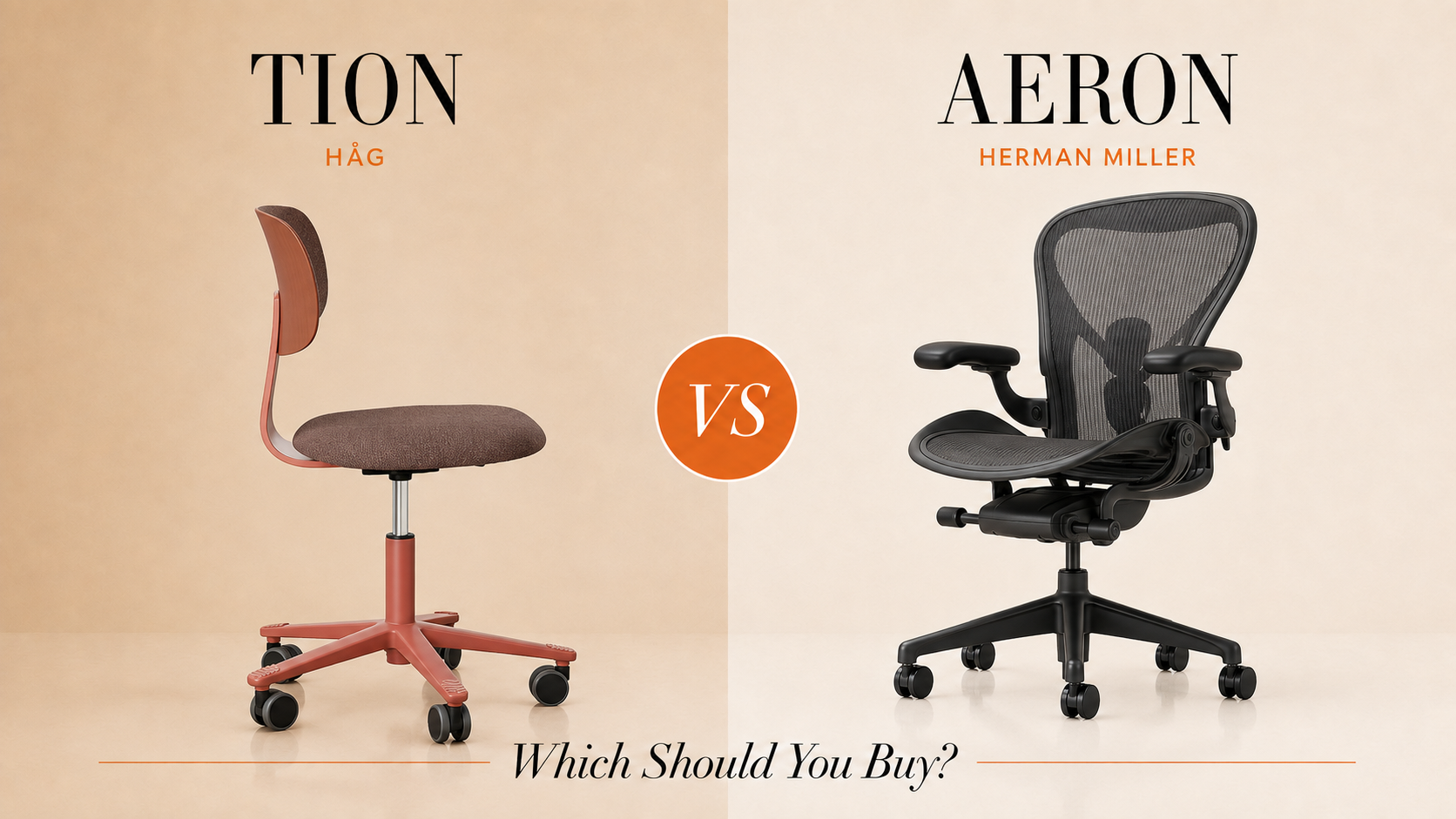 HÅG Tion vs Herman Miller Aeron: Which Should You Buy?