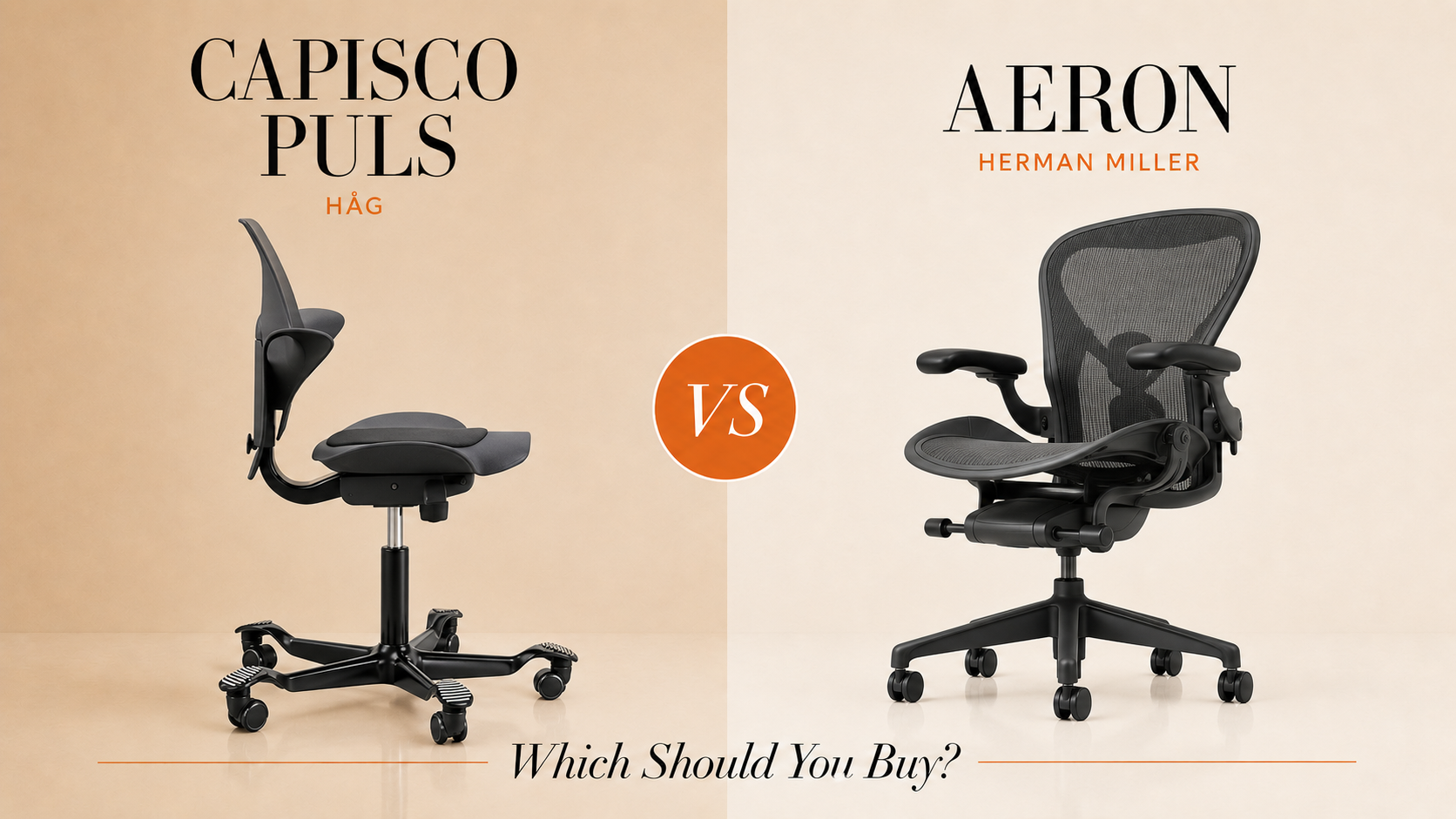 HÅG Capisco Puls vs Herman Miller Aeron: Which Should You Buy?