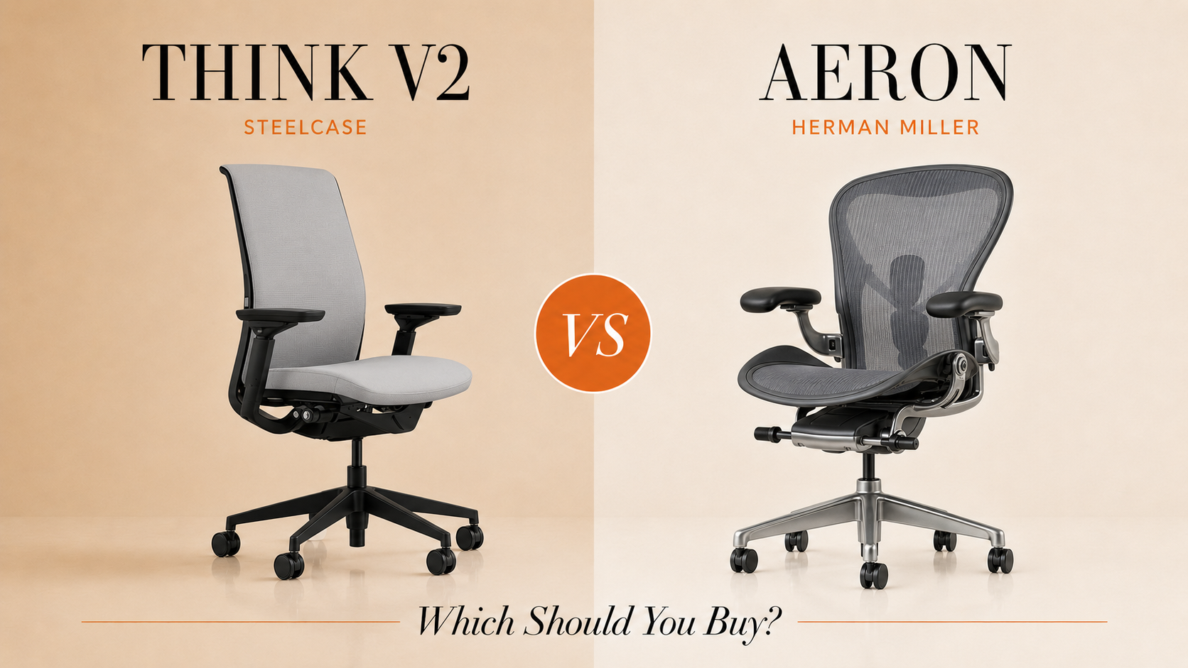 Steelcase Think V2 vs Herman Miller Aeron: Which Should You Buy?