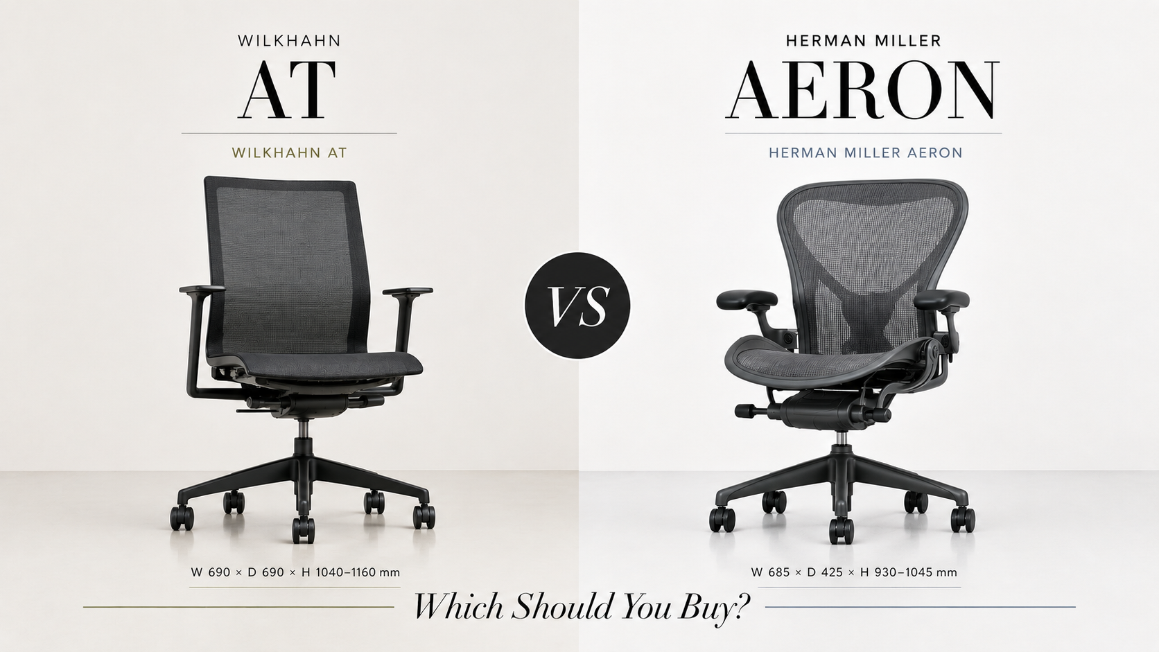 Wilkhahn AT vs Herman Miller Aeron: Which Should You Buy?