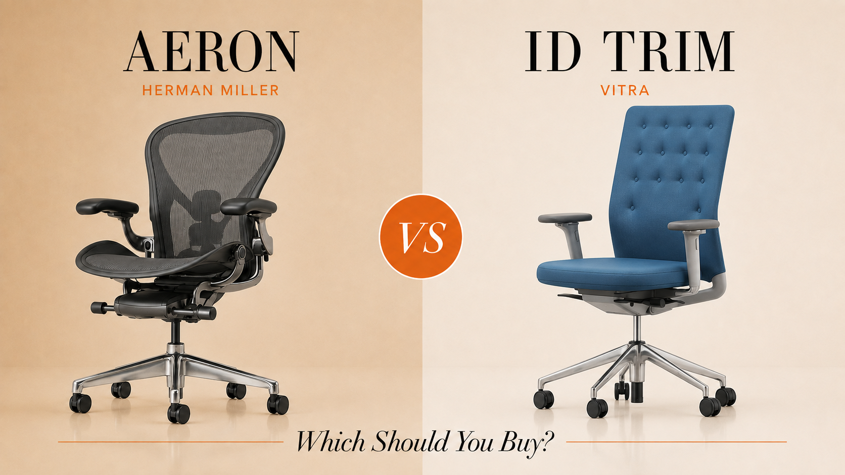 Herman Miller Aeron vs Vitra ID Trim: Which Should You Buy?