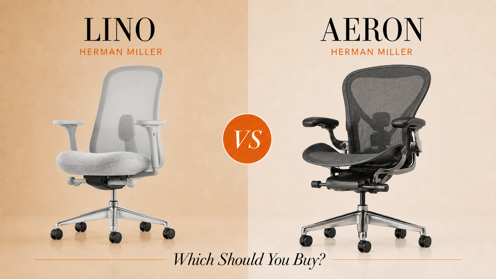 Herman Miller Lino vs Herman Miller Aeron: Which Should You Buy?