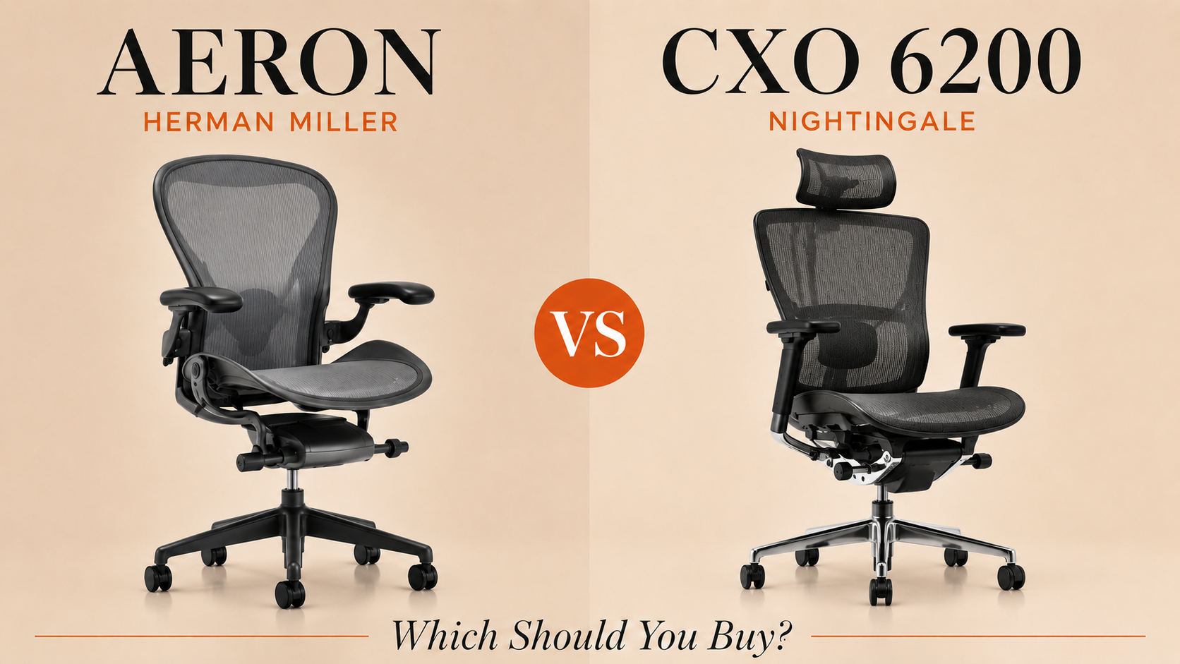 Herman Miller Aeron vs Nightingale CXO 6200: Which Should You Buy?