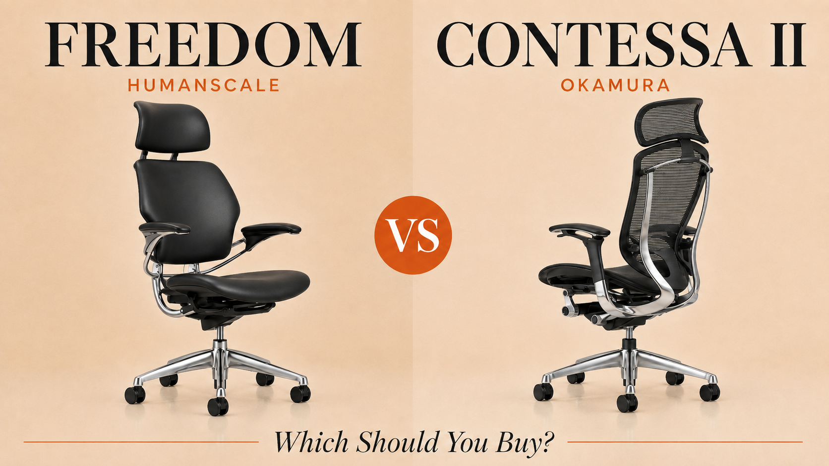 Humanscale Freedom vs Okamura Contessa II: Which Should You Buy?