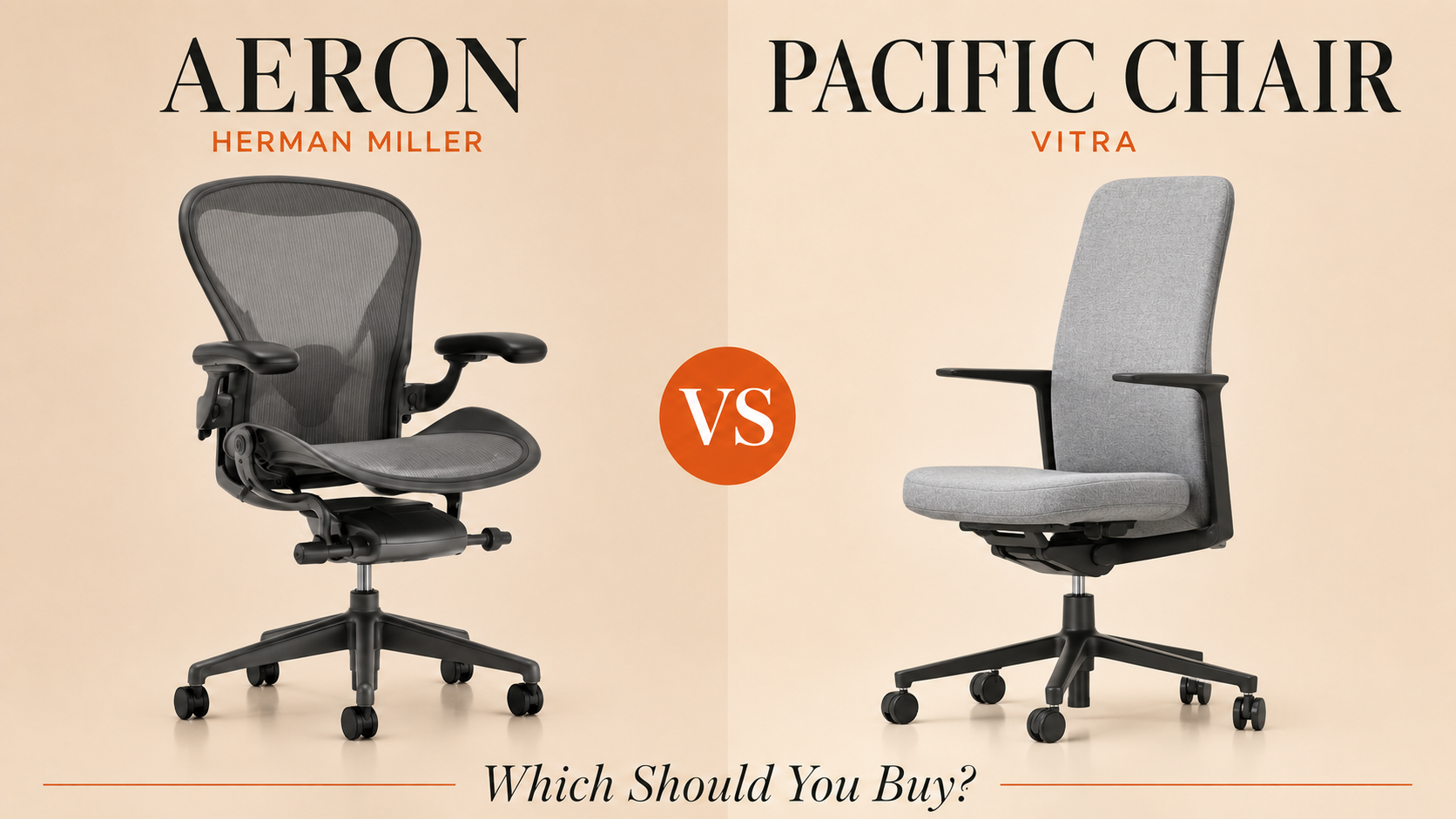 Herman Miller Aeron vs Vitra Pacific Chair: Which Should You Buy?