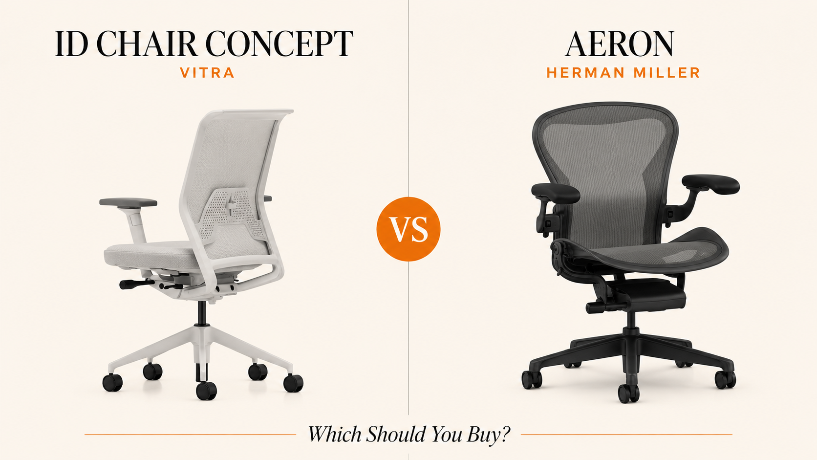 Herman Miller Aeron vs Vitra ID Chair Concept: Which Should You Buy?