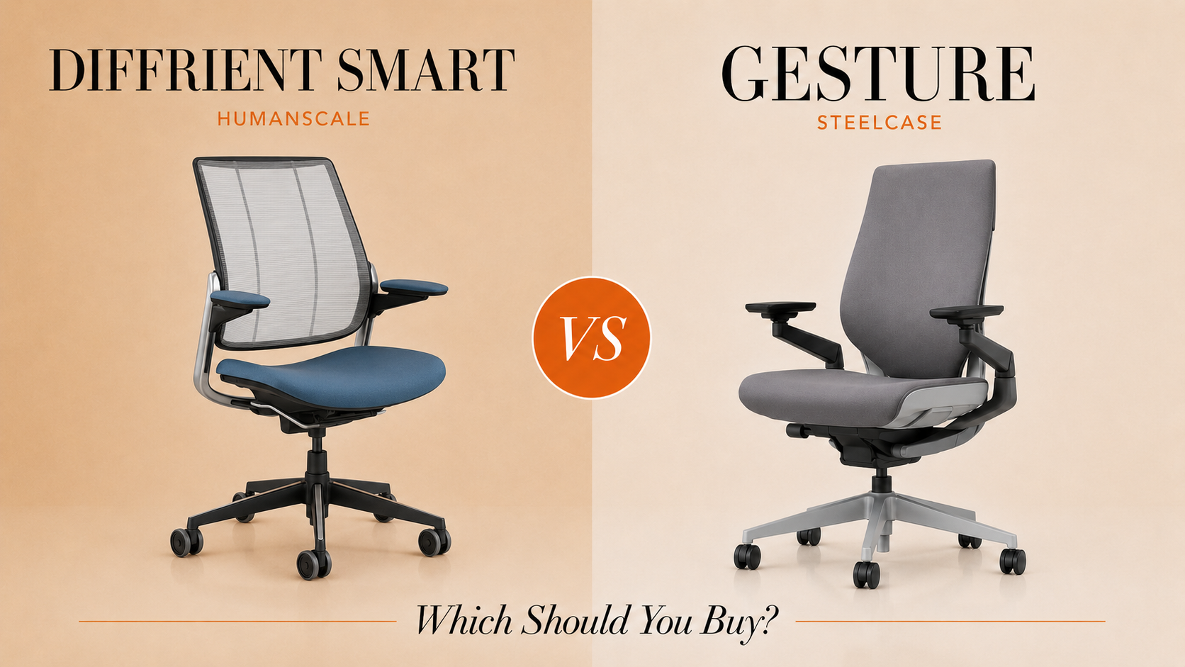 Humanscale Diffrient Smart vs Steelcase Gesture: Which Should You Buy?