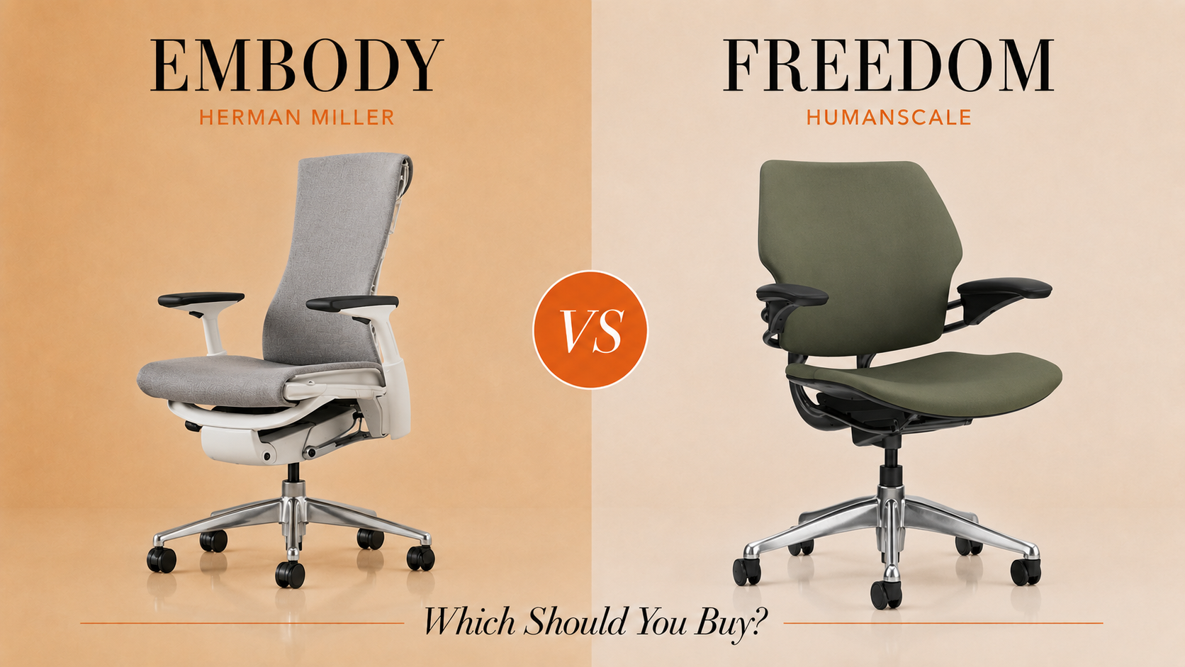 Herman Miller Embody vs Humanscale Freedom: Which Should You Buy?