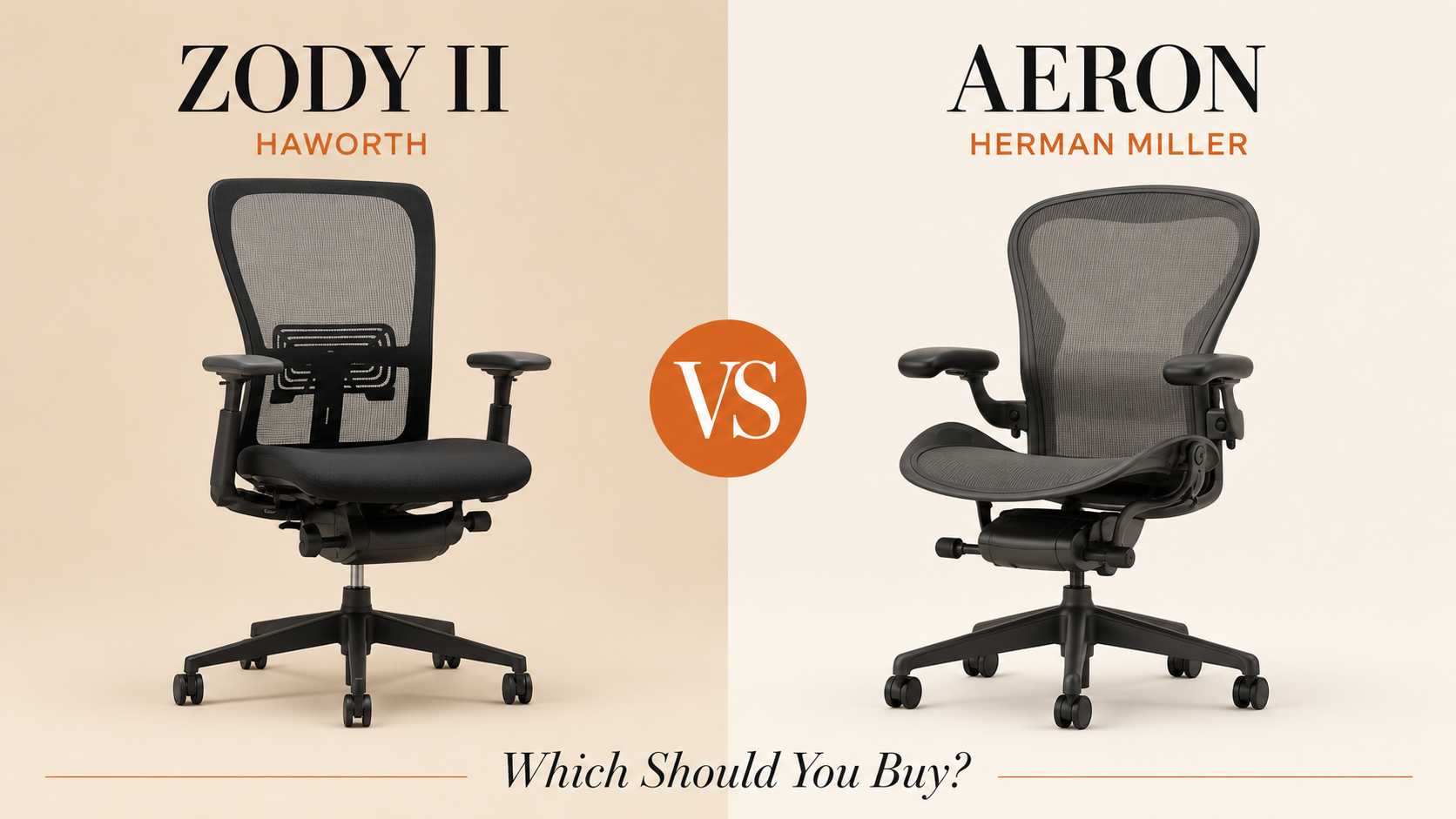 Herman Miller Aeron vs Haworth Zody II: Which Should You Buy?