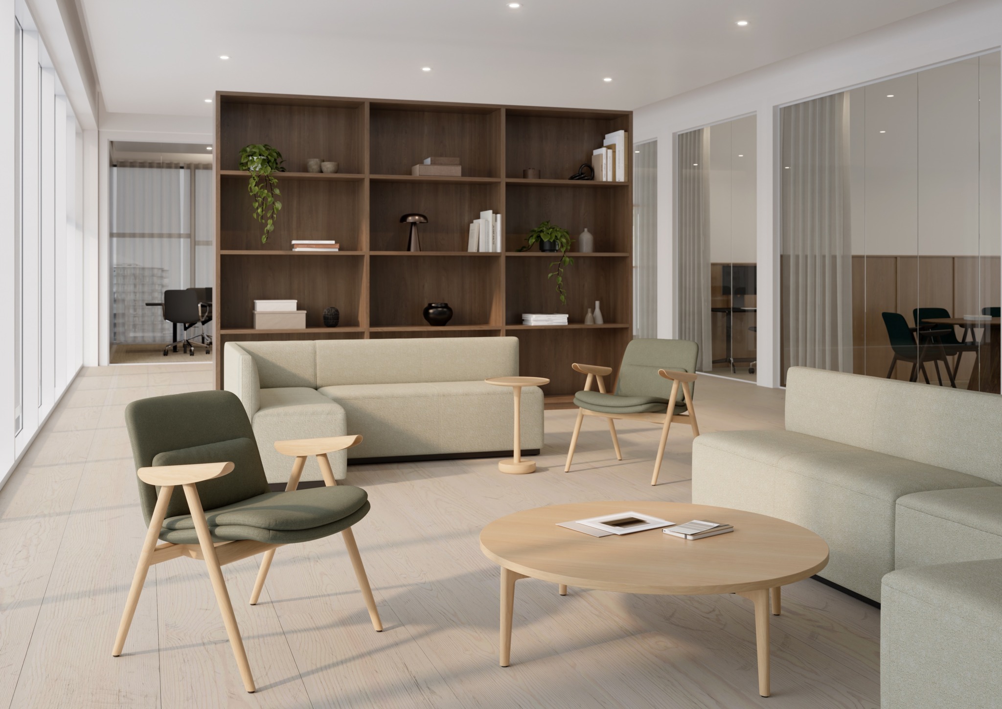 Keilhauer Updates The Workplace with Hout + Pact Flex Launches - Design Milk