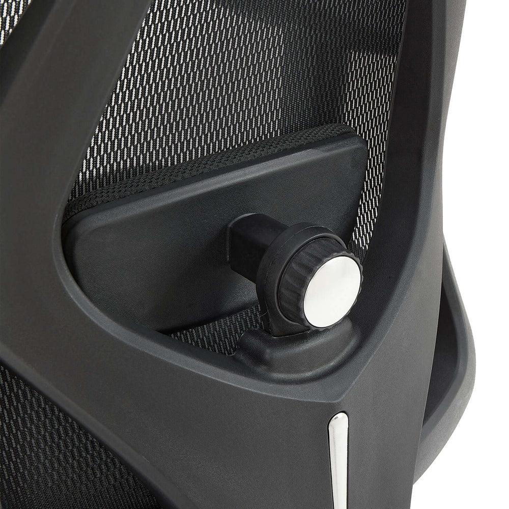 SIHOO M18 adjustable lumbar support knob, close-up